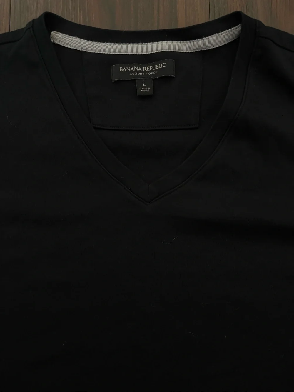 2 banana republic luxury touch vneck shirts.